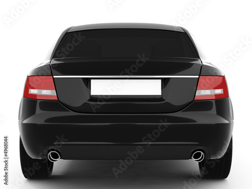 Black Business-Class Car