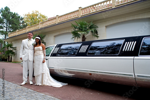 mariage en limousine photo