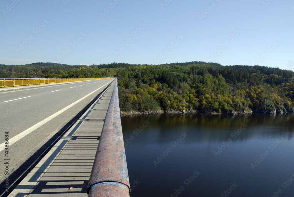 Bridge across Moldau
