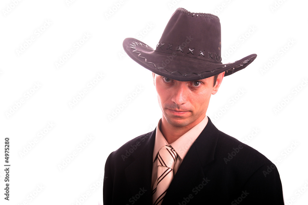 cowboy  businessman