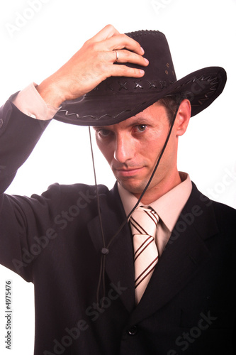 cowboy businessman photo