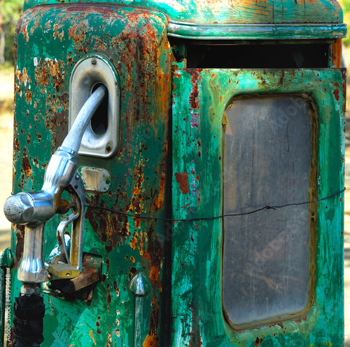 Old Gas Pump
