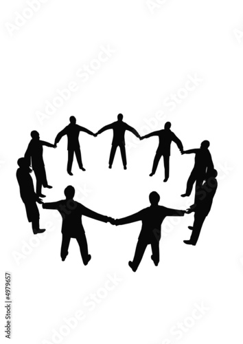 busines people circle 2