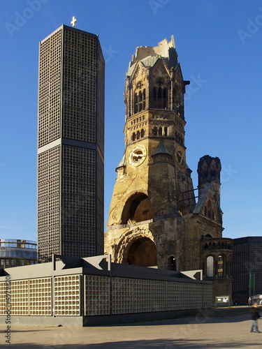 hohler zahn gedächtnis kirche in berlin photo