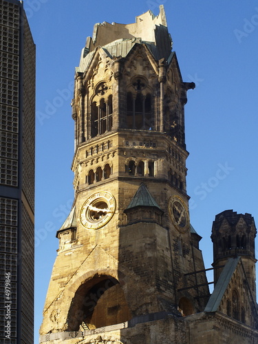 hohler zahn gedächtnis kirche in berlin photo