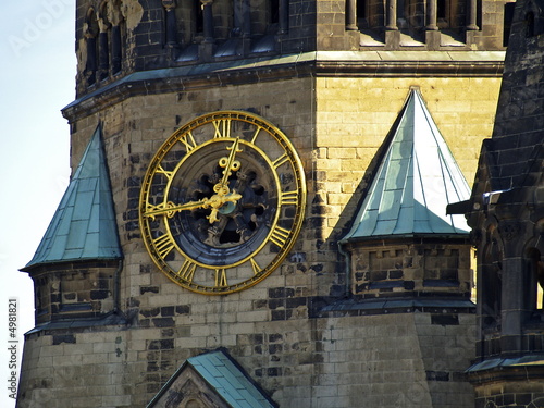 hohler zahn gedächtnis kirche in berlin photo