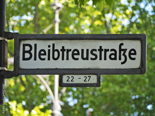 berliner strassenschilder