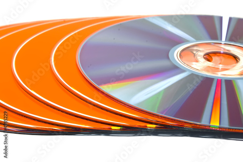 Many green CDs