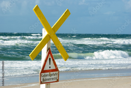 Warnschild