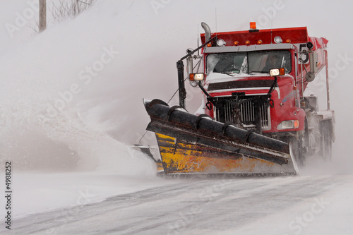 Plakat déneigement