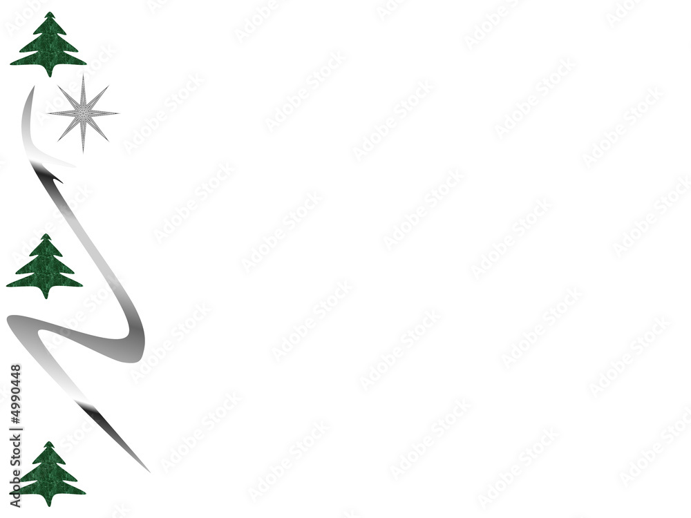 Obraz premium Weihnachtskarte Rahmen