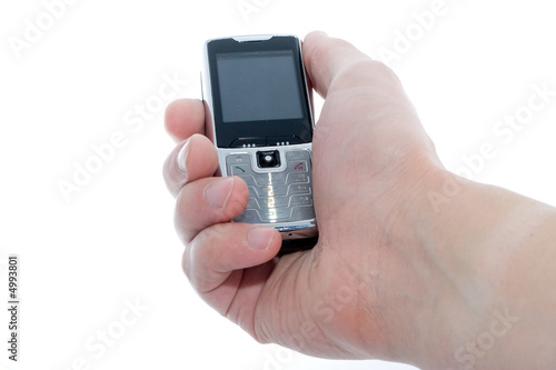 Wallpaper Mural Mobile phone in hand Torontodigital.ca