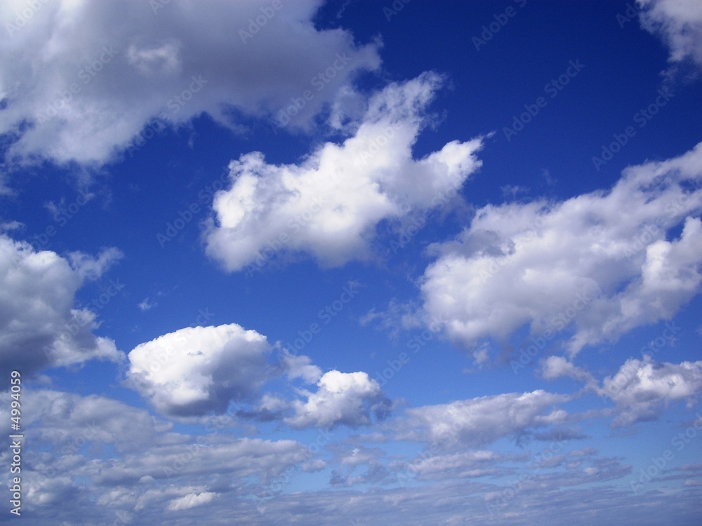 Snow-white clouds Snow-white clouds