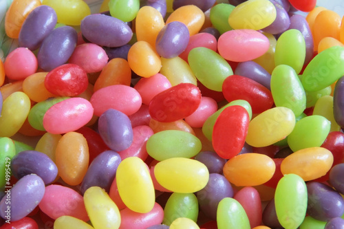 colorful jelly beans can be used as background