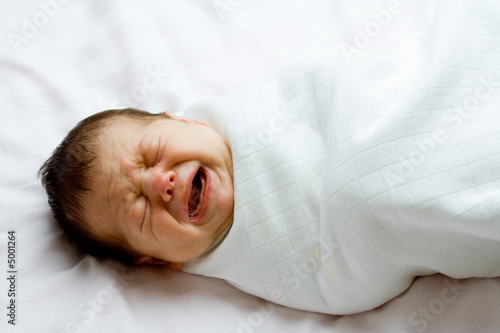 Crying Newborn Infant