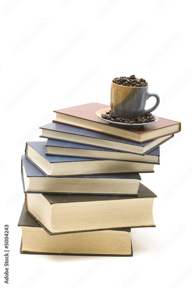 Books and coffee