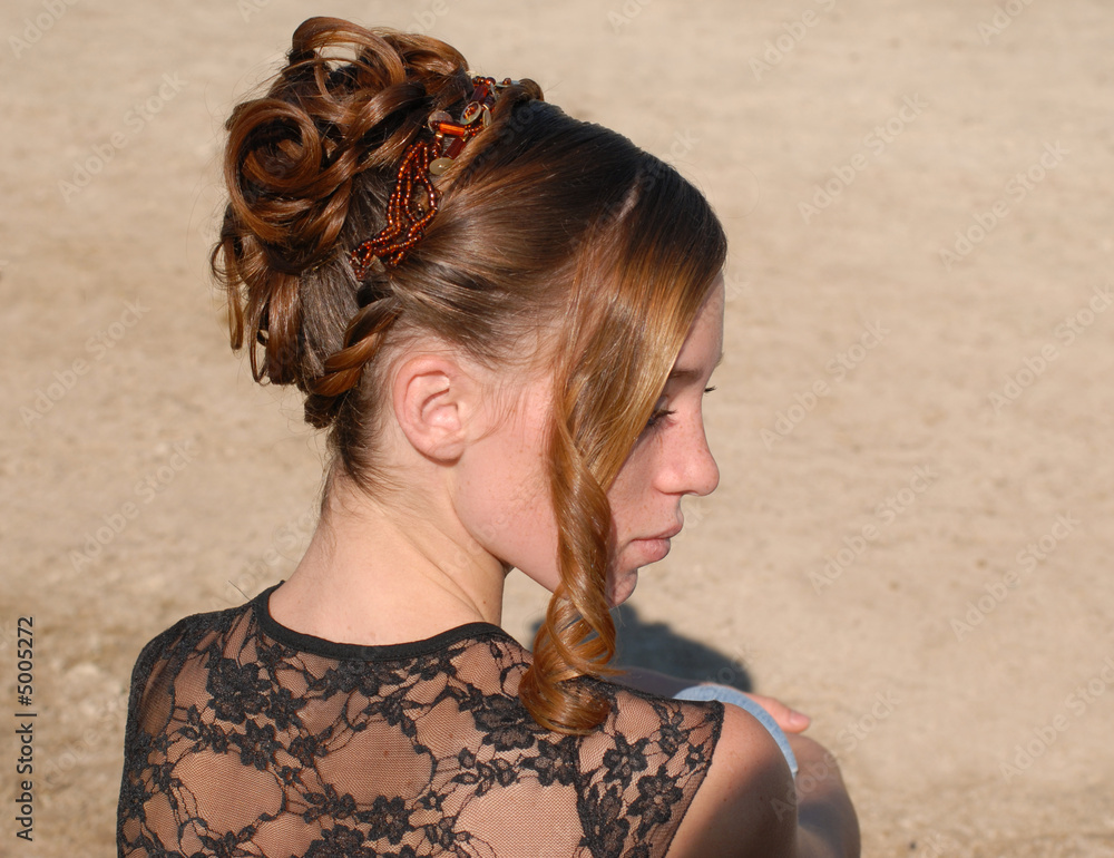 Fototapeta chignon