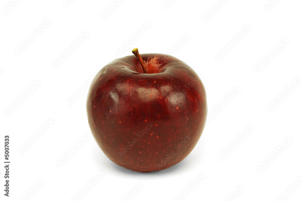 red apple