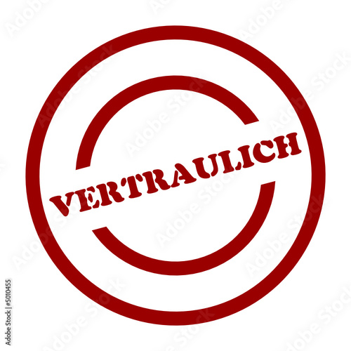 stempel vertraulich  