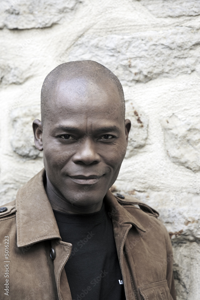 Obraz premium Handsome Afro-American Man