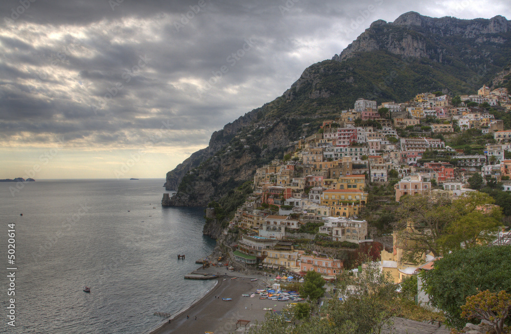 Veduta di Positano