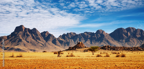 Obraz na plátně Rocks of Namib Desert, Namibia