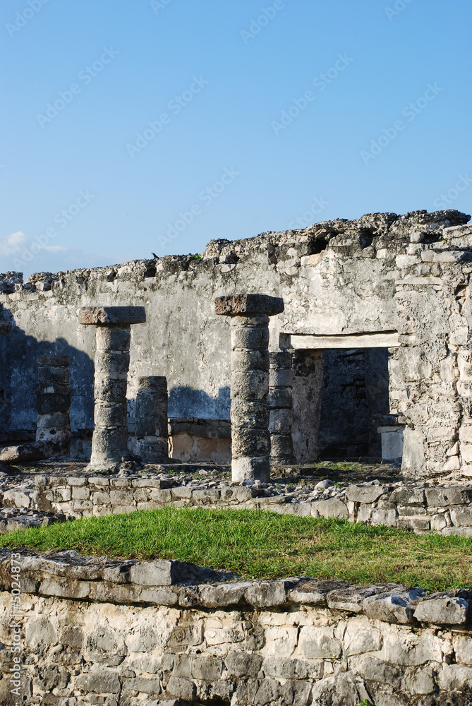 Archaeological  site of Tulum, Mexico.