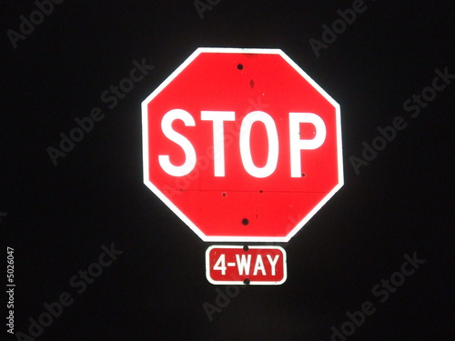 stop sign