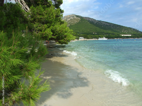 Formentor beach on Mallorca