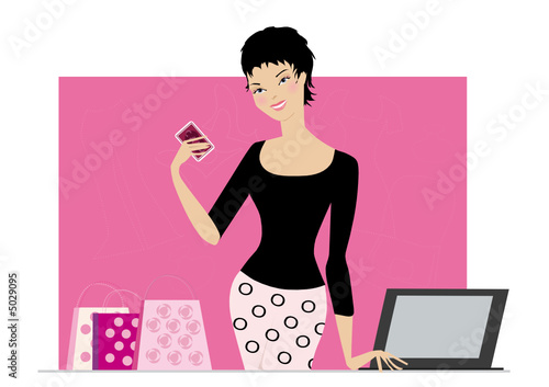 Shopping on line