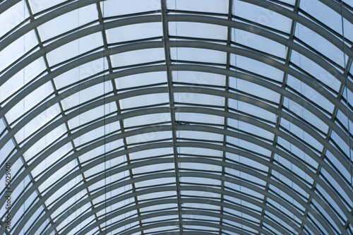 Roof architecture of a modern building