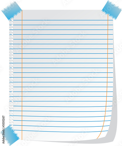  notepad sheet