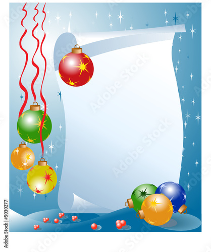 Christmas card design