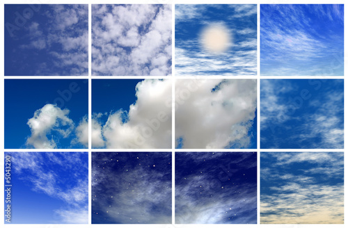 Mosaico Nubes