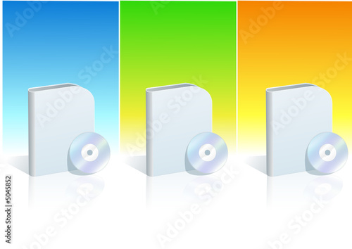 Boites de logiciels (style moderne)