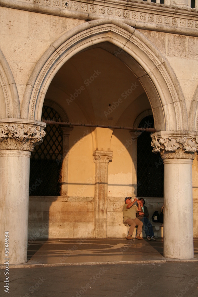 Fototapeta premium Une arche du palais des doges