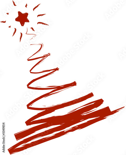 Esquisse Sapin de Noël