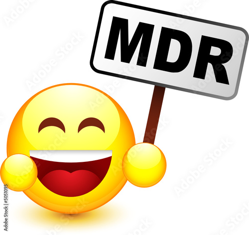 Smiley vectoriel, facilement modifiable !