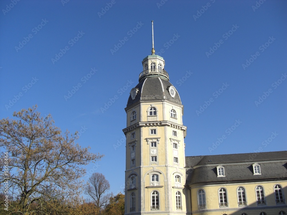 Turm des Karlsruher Schlosses / Tower of the Castle in Karlsruhe