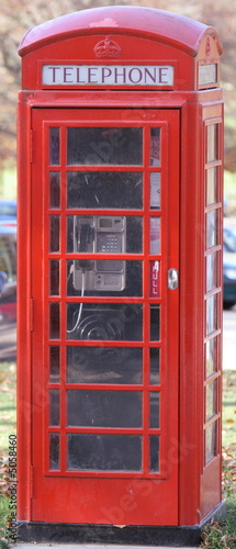 red telephone box