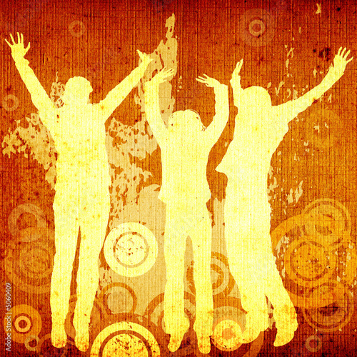 jumping people