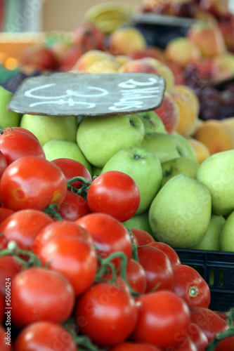 fruit et légume au marché