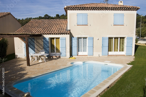 villa et piscine © RomainQuéré