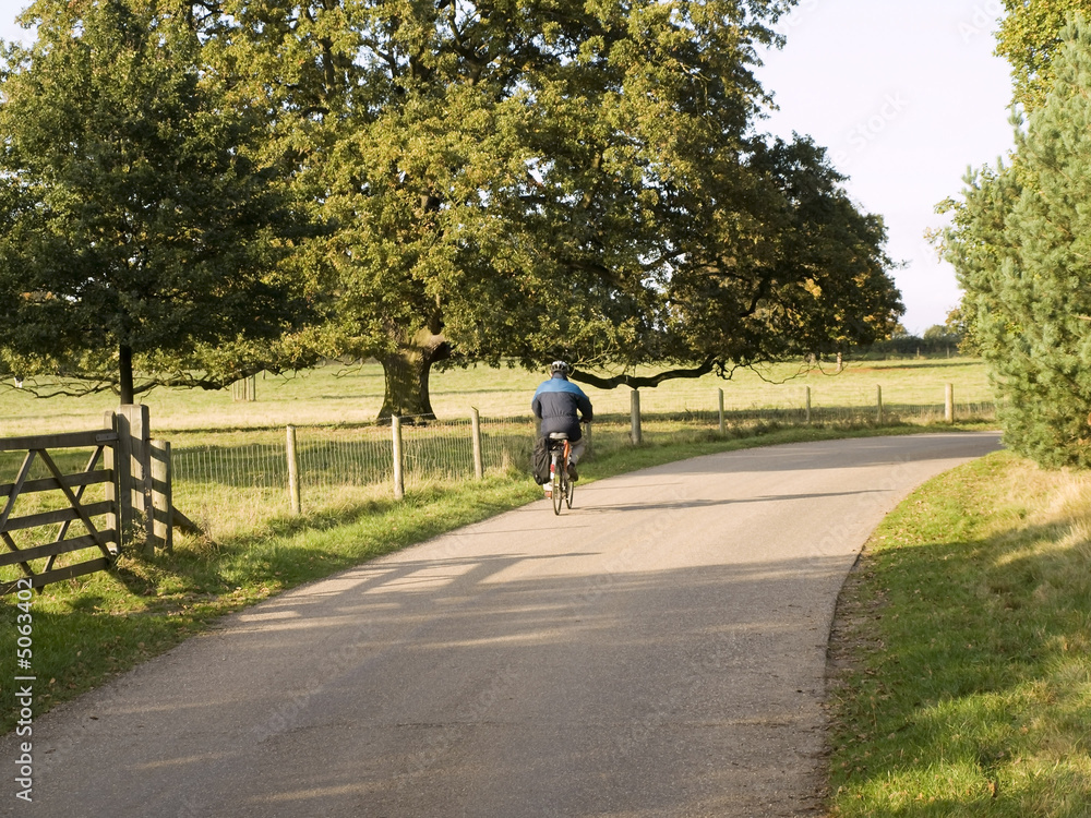 Fototapeta premium cyclists