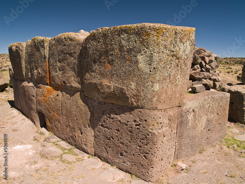 Sillustani Funeral Towers, Andes, Peru