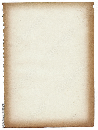 old paper page