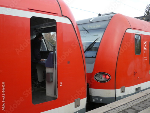 S-Bahnzüge gekoppelt