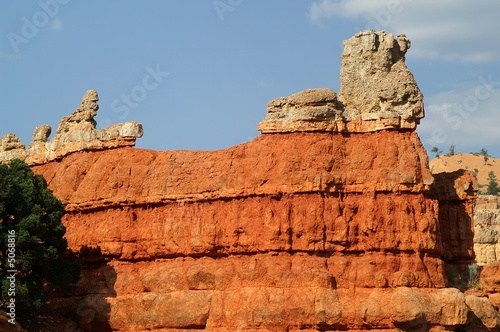 Bizarre formation in Red Canyon