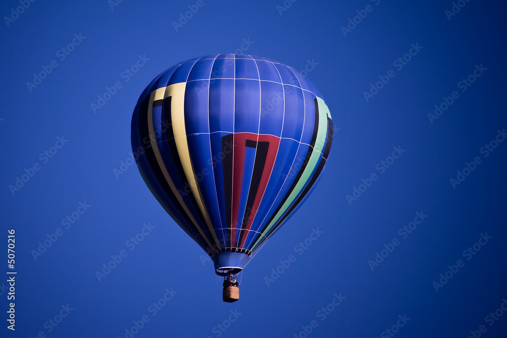 Naklejka premium blue balloon