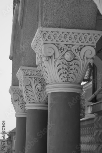 Orthodox Episcopy Columns photo